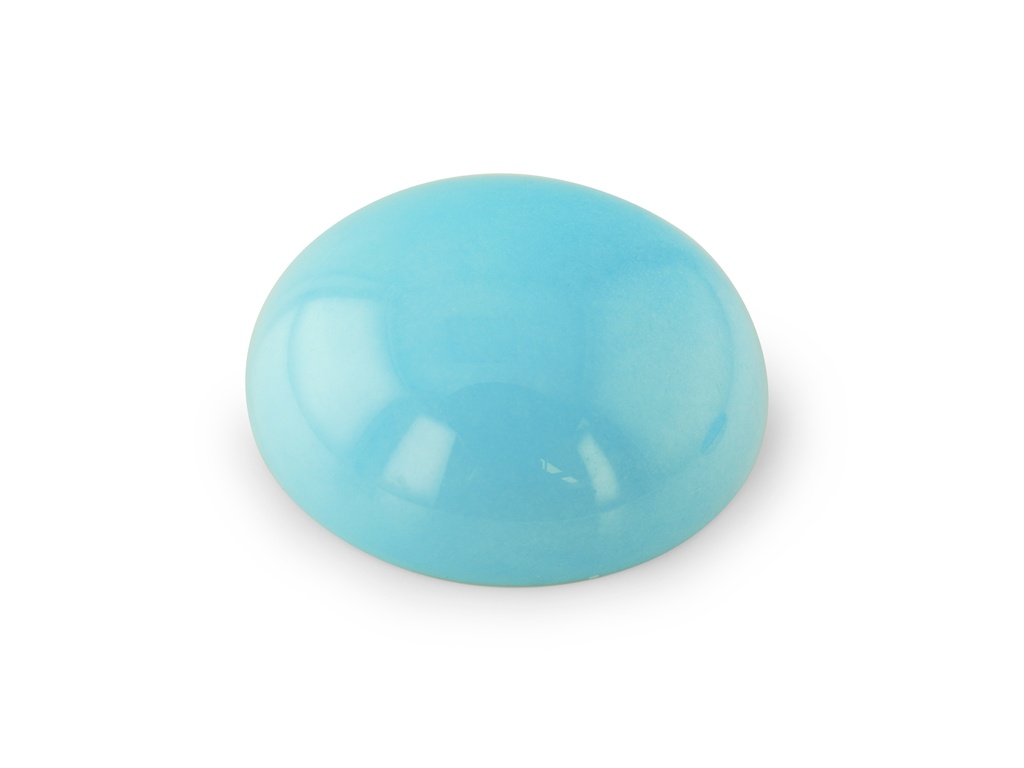 Turquoise Sleeping Beauty 14x12mm Oval Cabochon