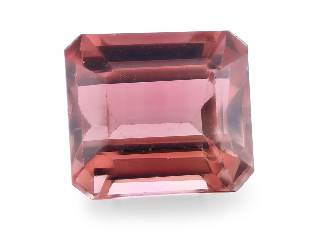 Pink Tourmaline 6.25x 5.9mm Emerald Cut