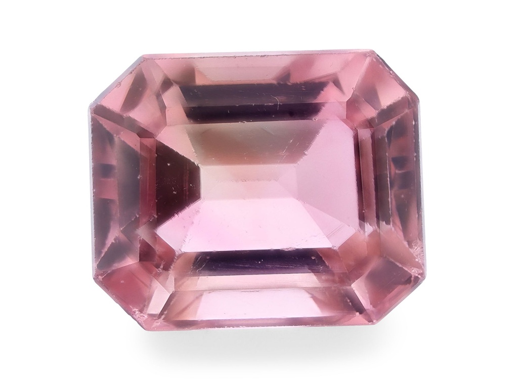 Pink Tourmaline 6.35x5.5mm Emerald Cut