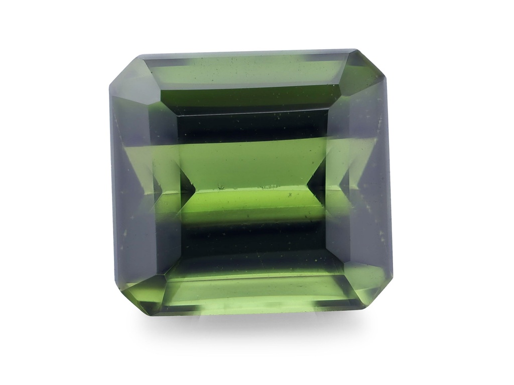 Green Tourmaline 6.1mm Fancy Emerald Cut