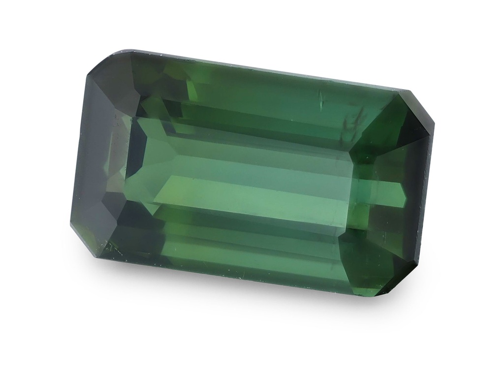 Tourmaline 8.9x5.2mm Emerald Cut Teal