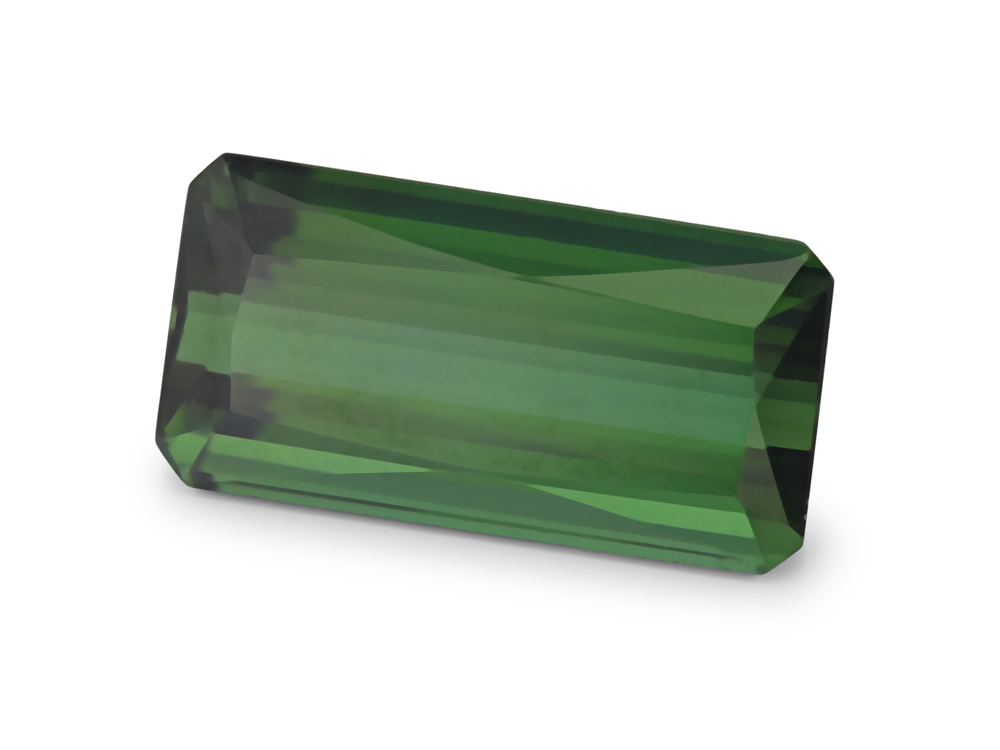 Green Tourmaline 11.7x5.7mm Emerald Cut