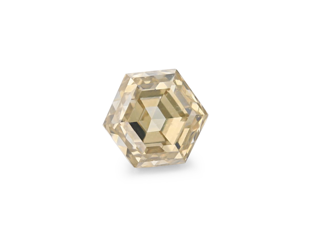 Champagne Diamond 3.80mm Hexagon