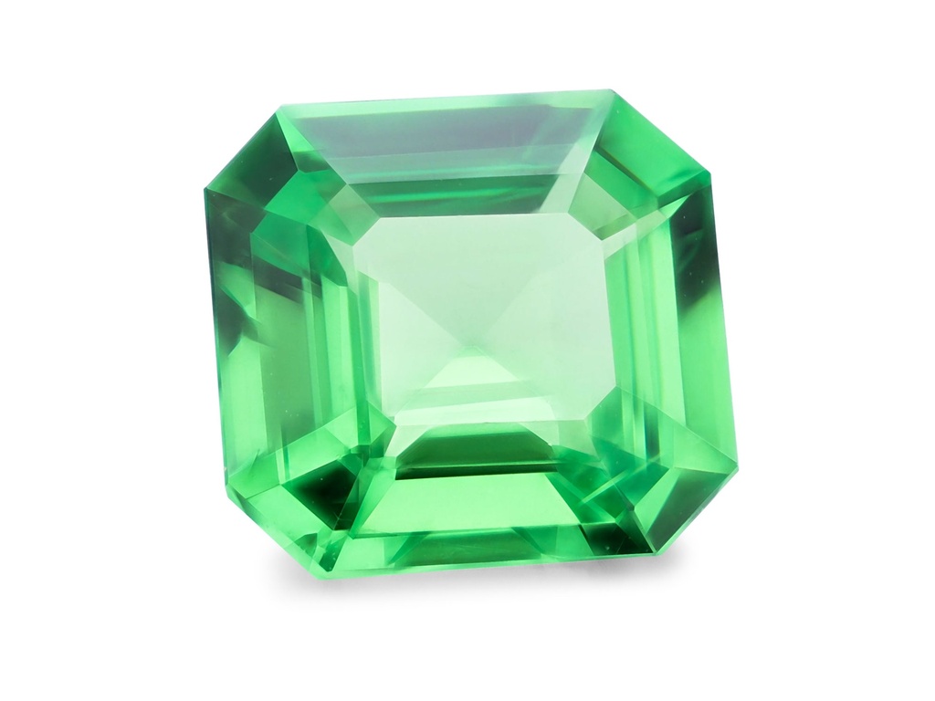 Tsavorite Garnet 6.25x5.9mm Square Emerald Cut