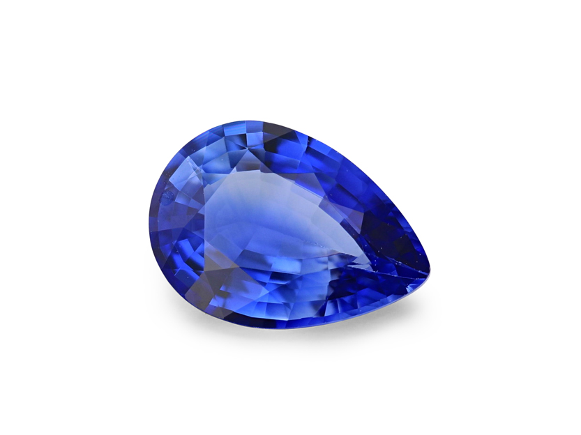 Ceylon Sapphire 6.8x4.8mm Pear Shape Mid Blue