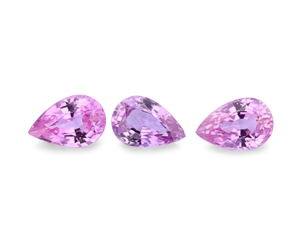 Pink Sapphire 6x4mm Pear Shape