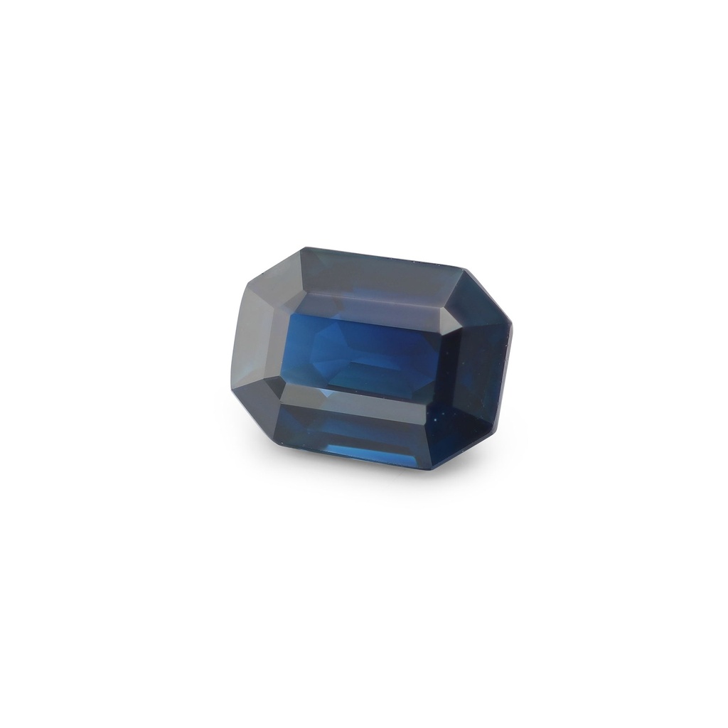 Australian Sapphire 6.9x5mm Emerald Cut Blue