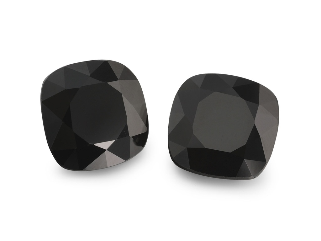 Black Spinel 6.00mm Square Cushion