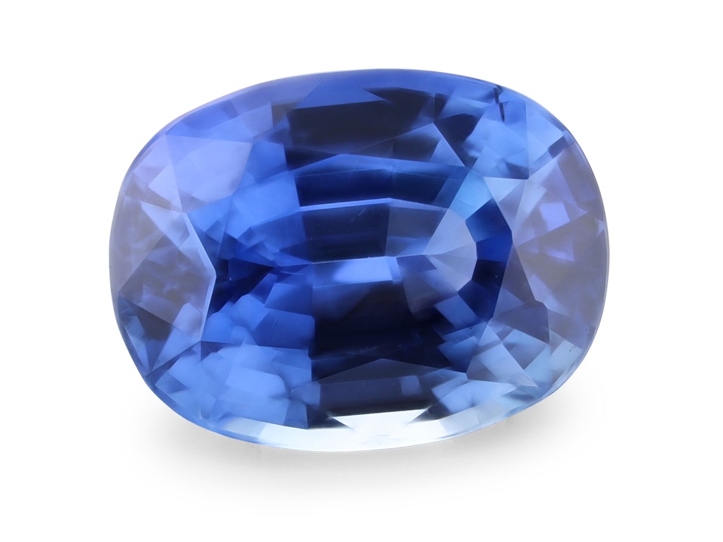 Ceylon Sapphire 6.6x5mm Cushion Mid Blue
