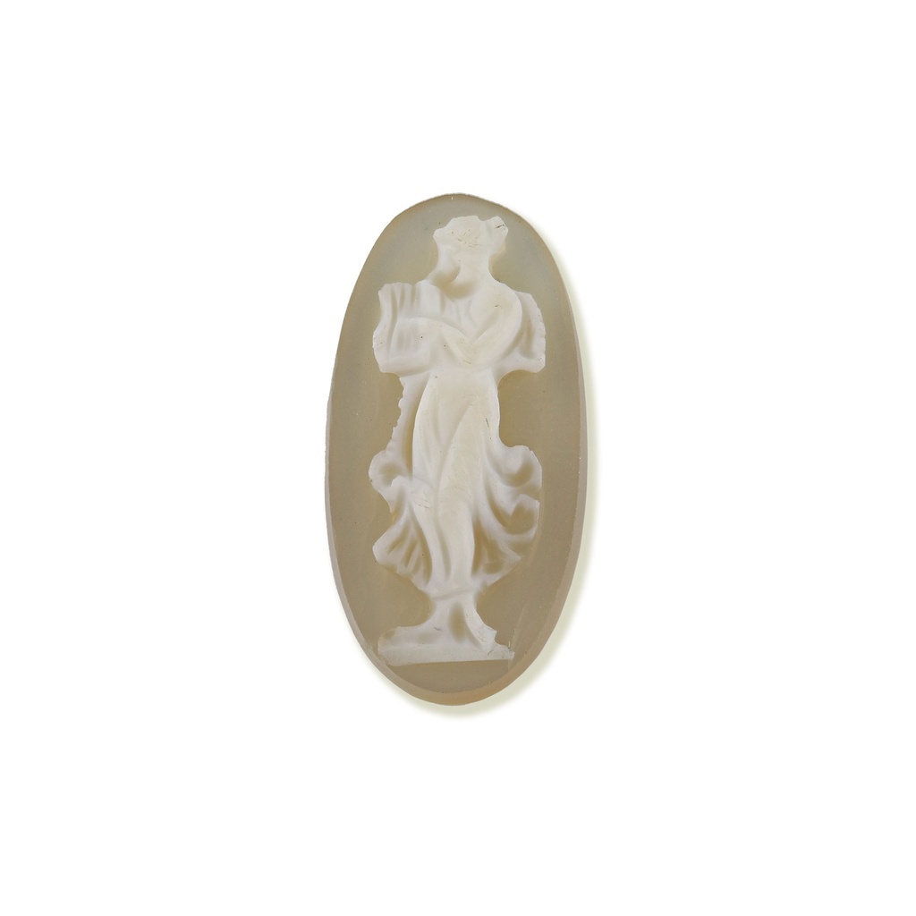 Cameo Lady with Lyre