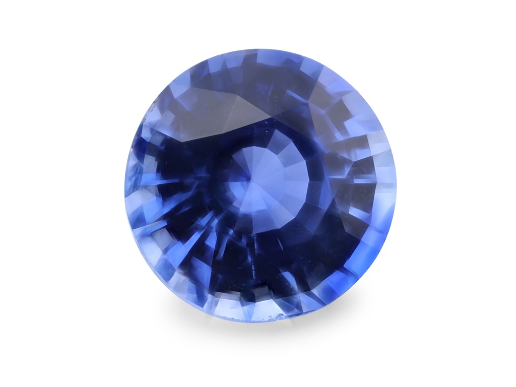 Ceylon Sapphire 6.6mm Round Blue