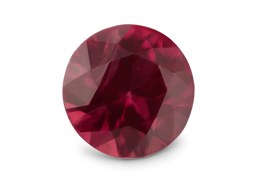 Ruby 4.8mm Round Bright Red
