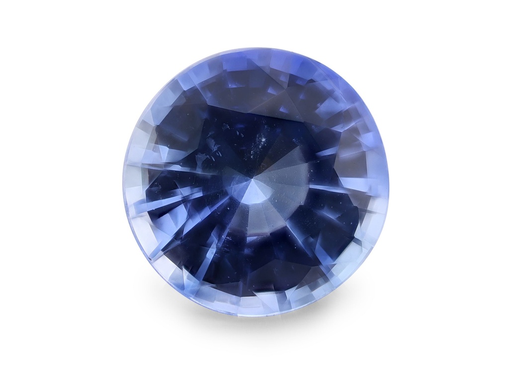 Ceylon Sapphire 5.40mm Round Light Blue
