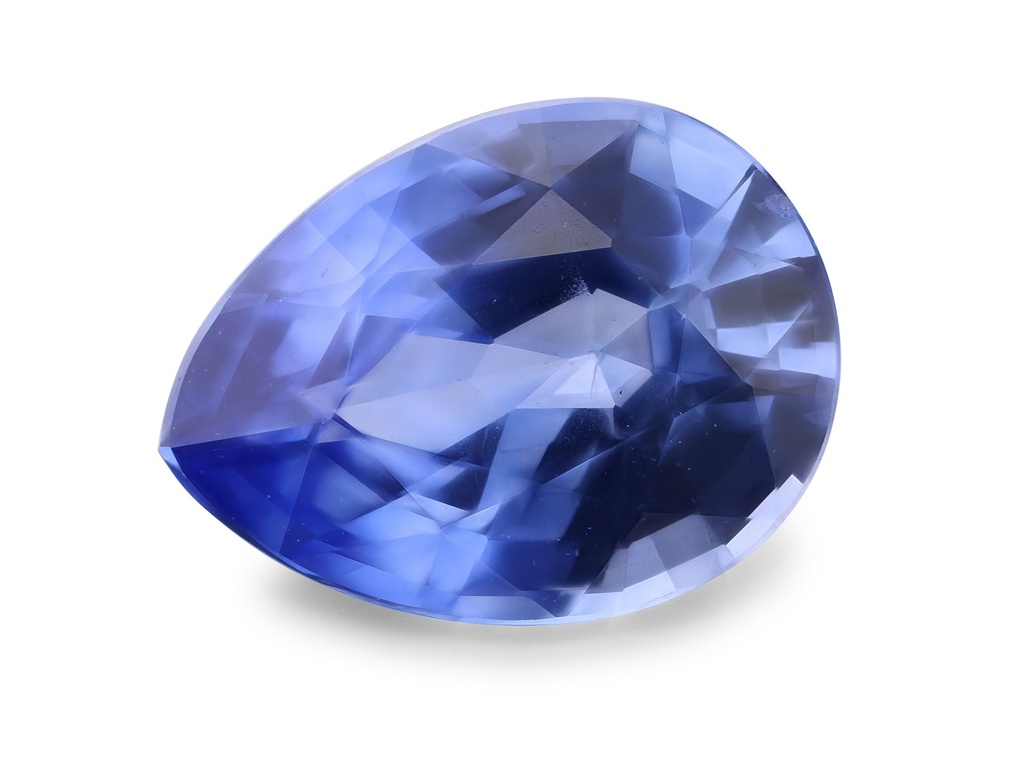 Ceylon Sapphire 8x6mm Pear Shape Light Blue