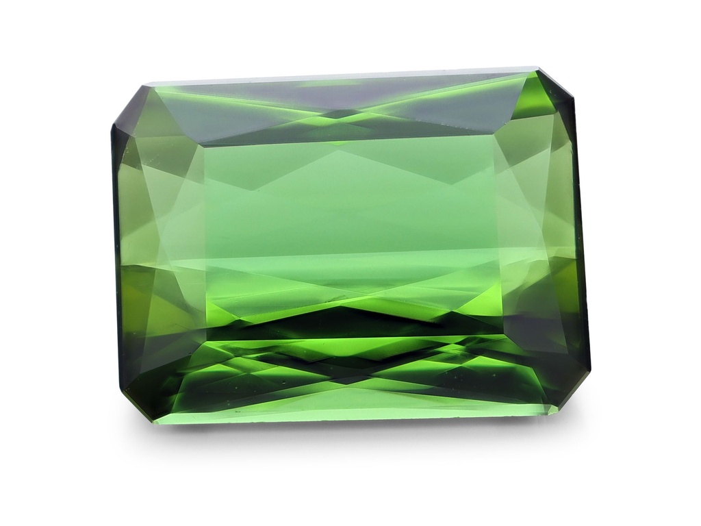 Tourmaline 8.15x6.1mm Fancy Emerald Cut Green