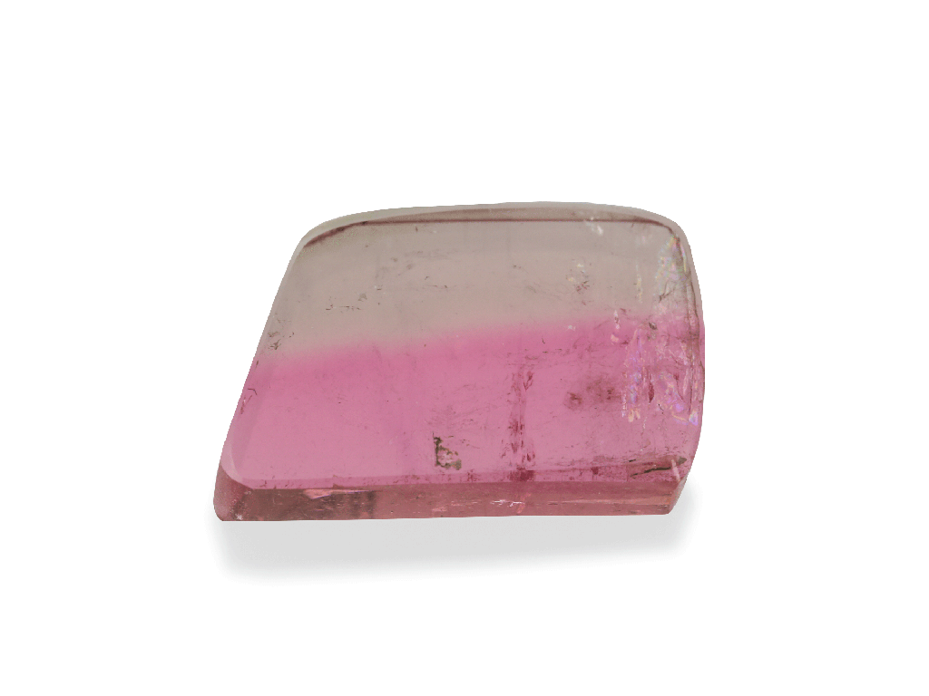 [UMXX1107X1] Watermelon Tourmaline 11x7.5mm Crystal Slice