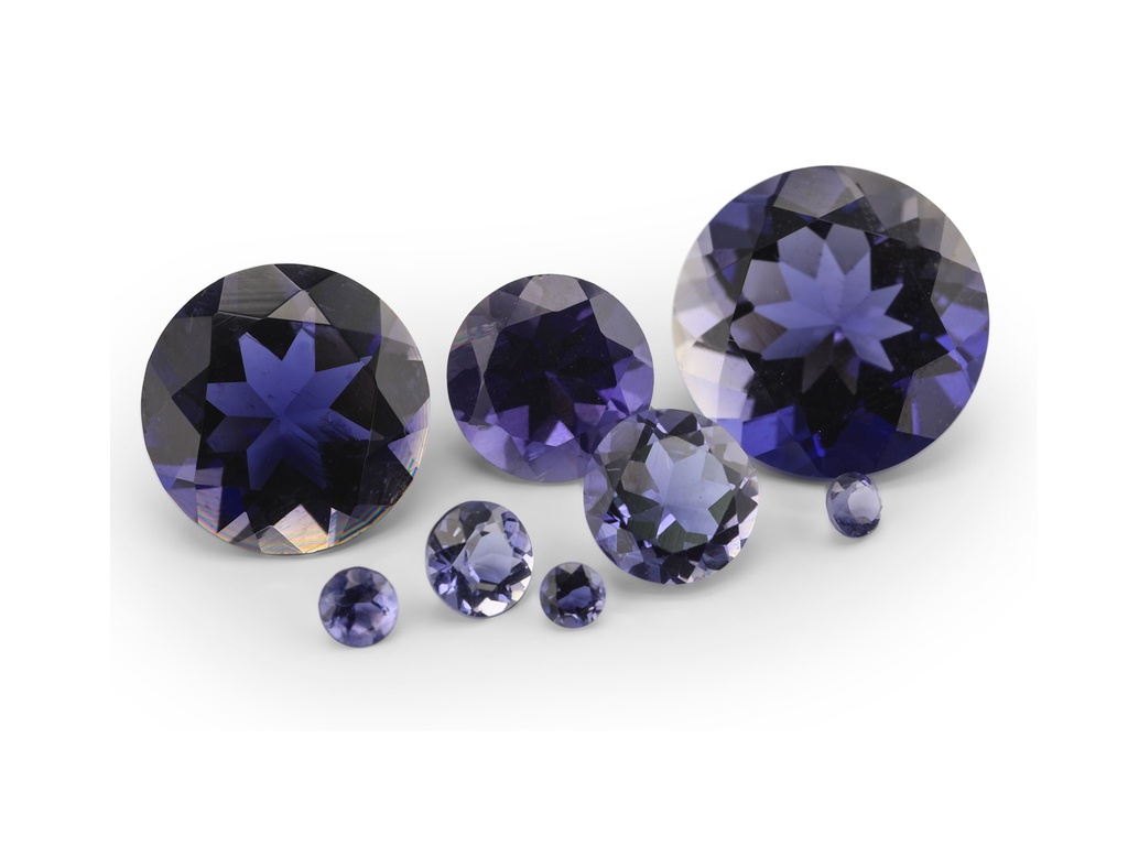 Iolite 9.00mm Round 