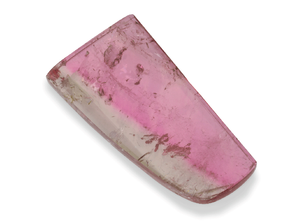 [UMXX2010X2] Watermelon Tourmaline 21x11mm Crystal Slice