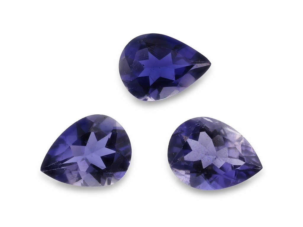 [WSPB0906] Iolite 9x6mm Pear Shape 