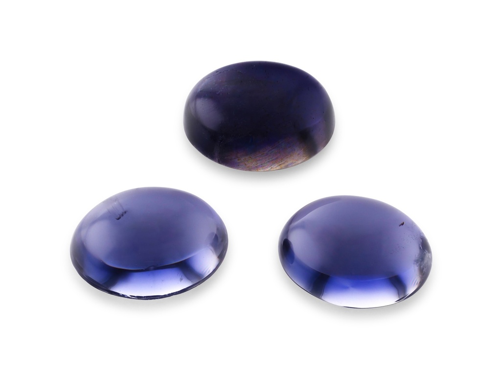 [WSVC0705] Iolite 7x5mm Oval Cabochon 