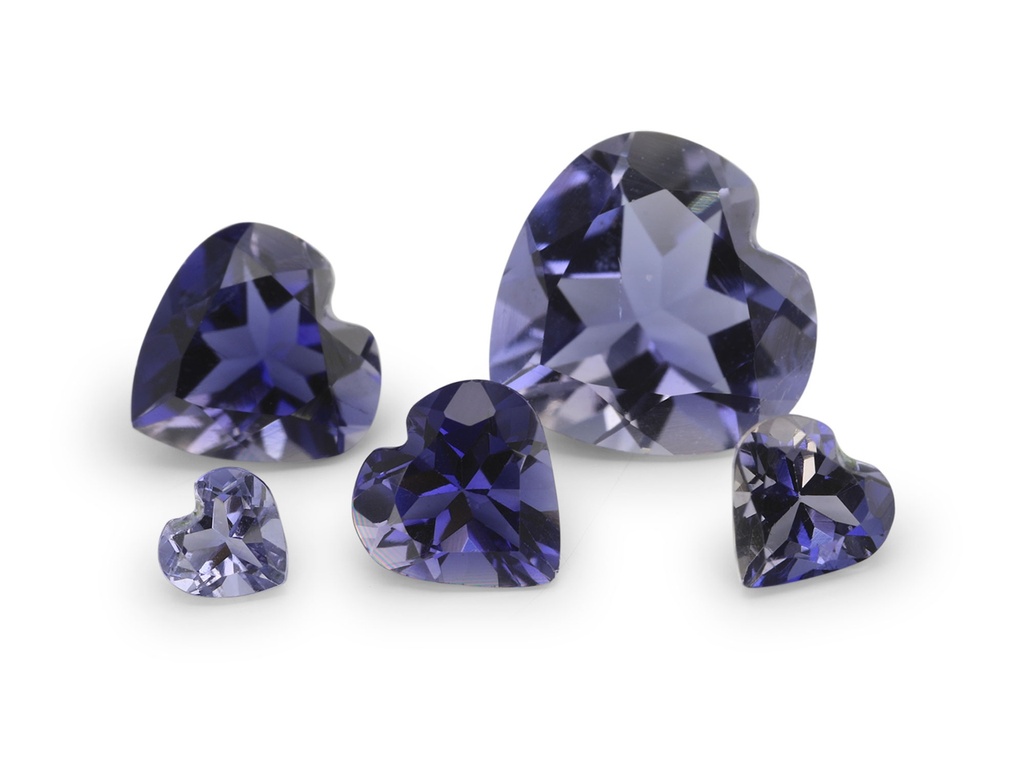 Iolite 3.00mm Heart Shape 