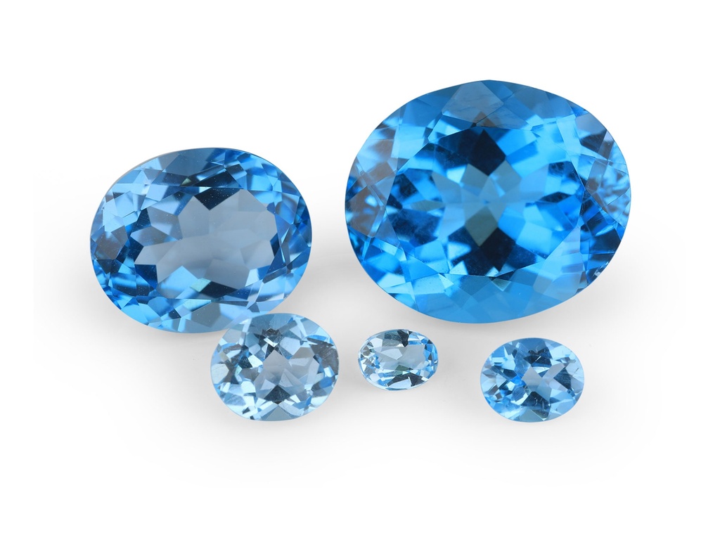 [TMVB0503] Topaz 5x3mm Oval Medium Blue