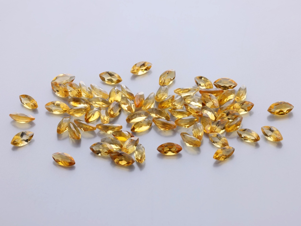 [QCMB0402] Citrine 4x2mm Marquise 
