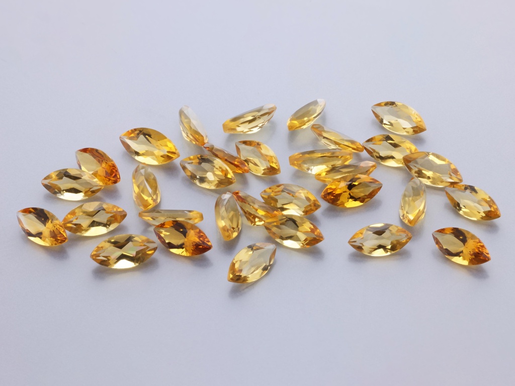 [QCMB0603] Citrine 6x3mm Marquise 