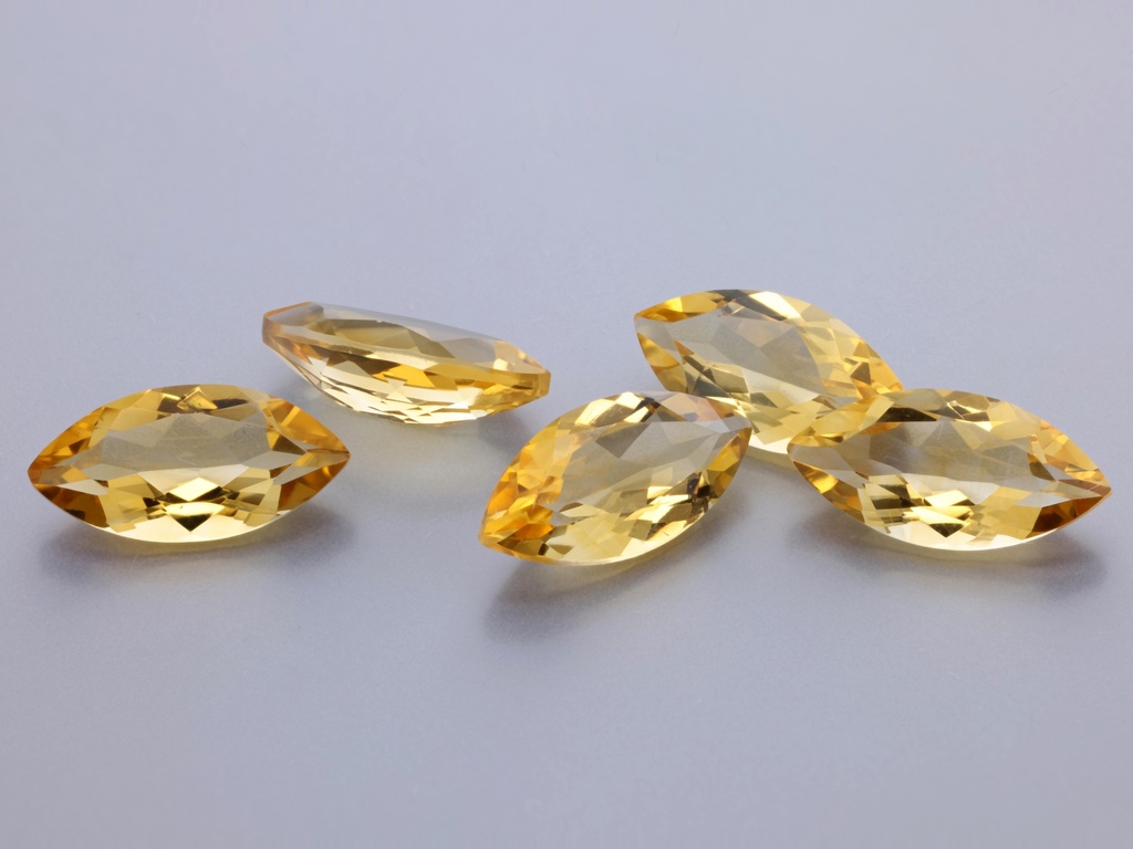 [QCMB1206] Citrine 12x6mm Marquise 