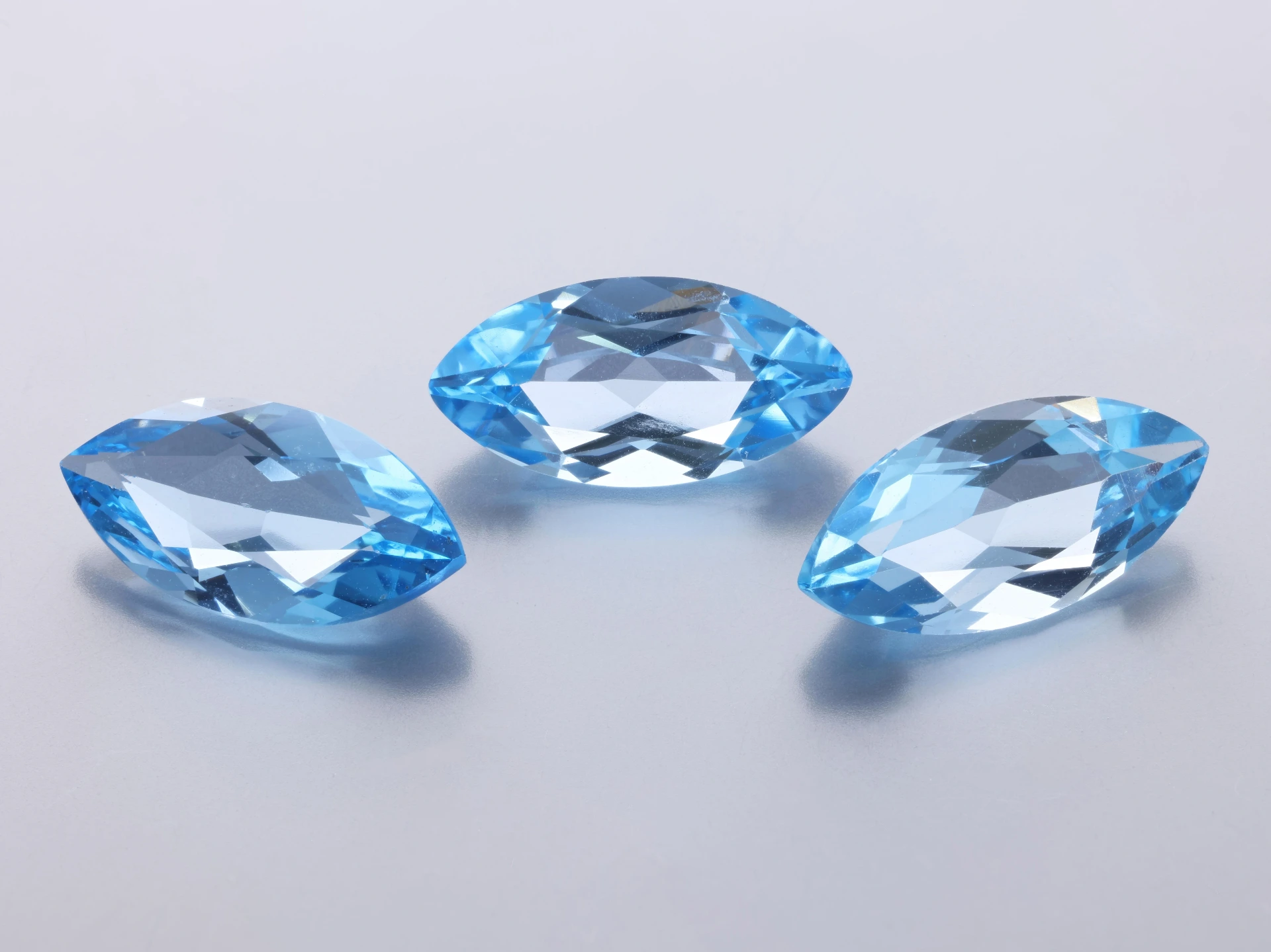 [TMMB1306] Topaz 13x6.5mm Marquise Medium Blue 