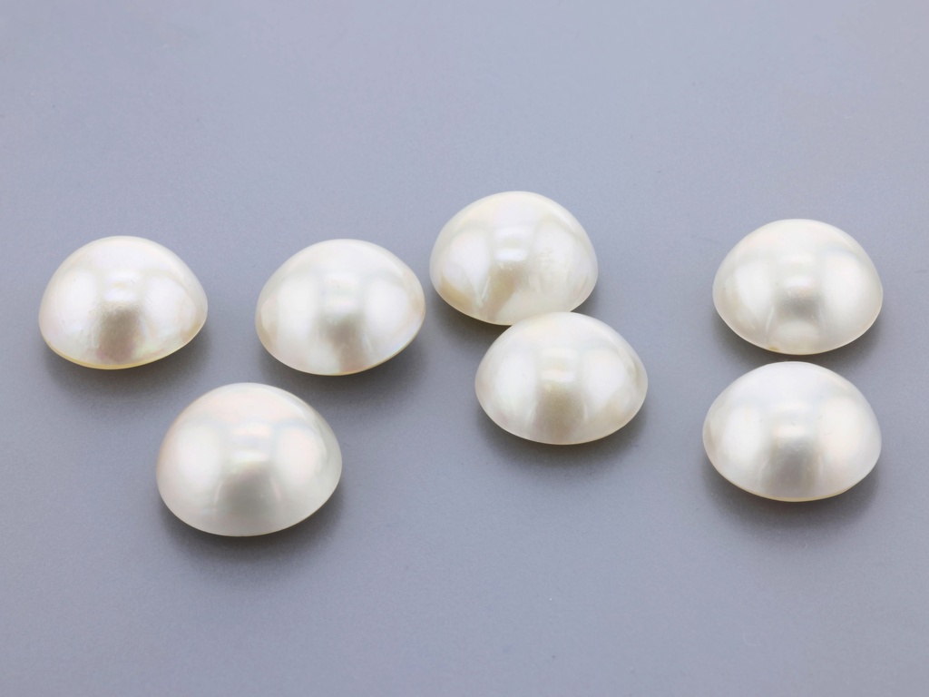 Mabe Pearl 11-11.5mm Round White