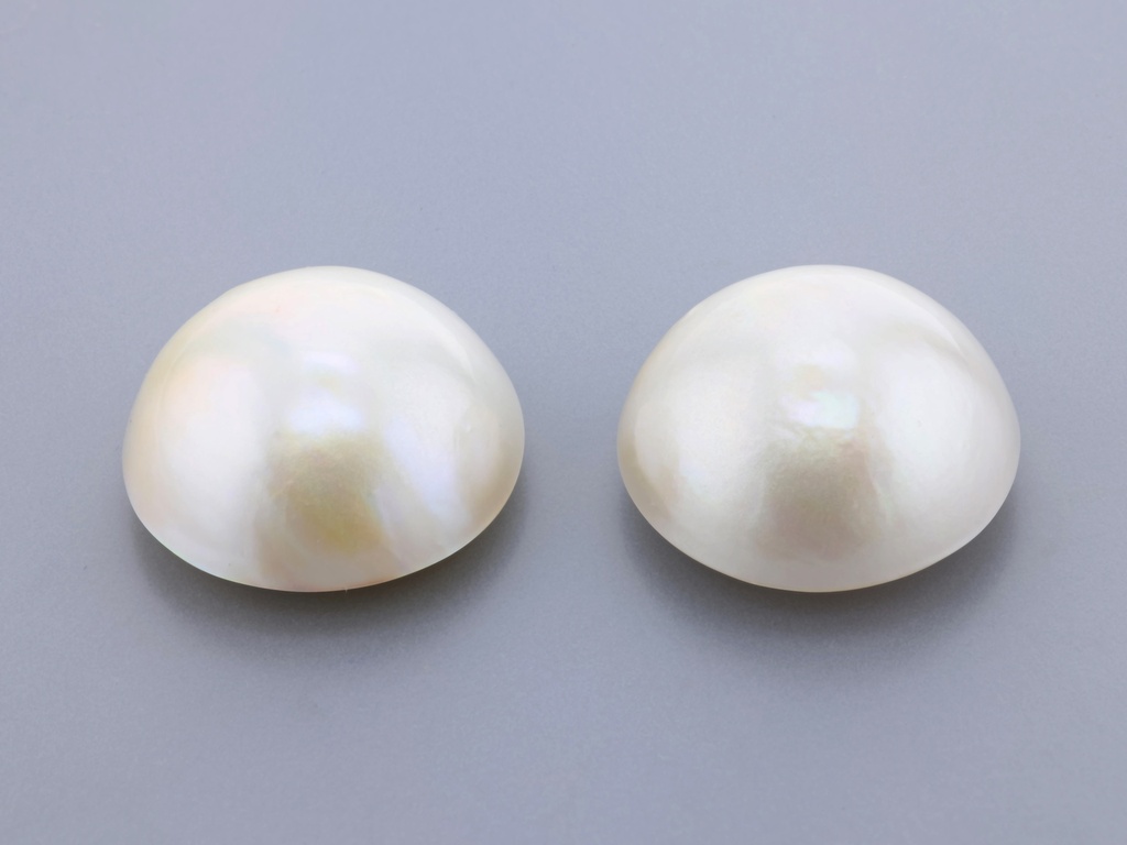 Mabe Pearl 18-18.5mm Round White