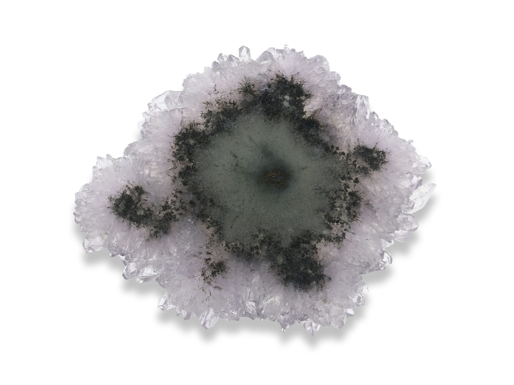 Amethyst 42x37mm Stalactite Flower