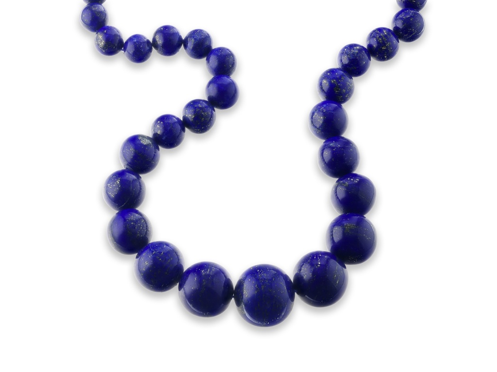 Lapis Lazuli 11-23mm Round Polished Strand