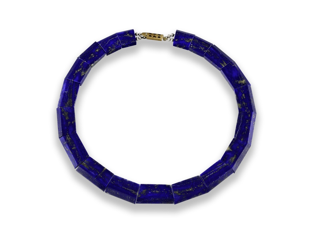 Lapis Lazuli 17x15.5mm - 29x16mm Graduated Collar