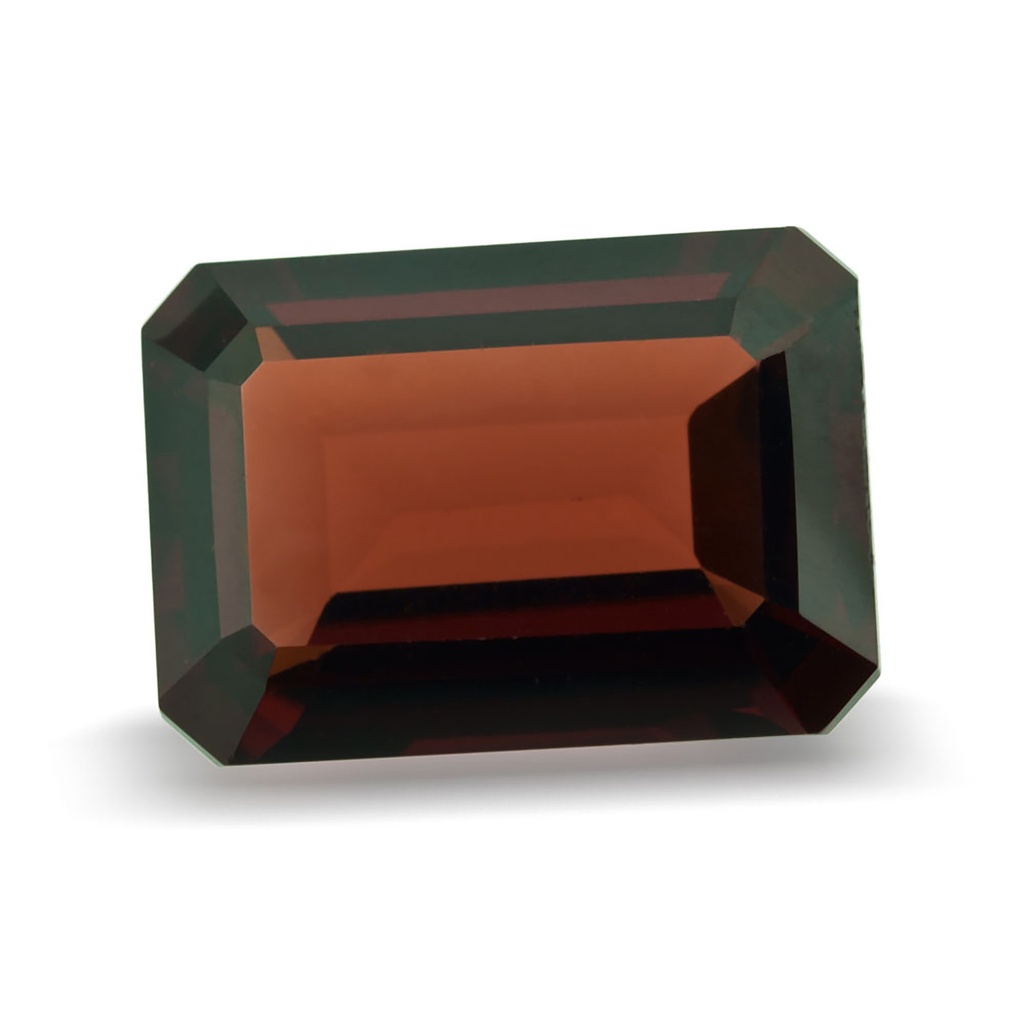Almandine Garnet 8x6mm Emerald Cut