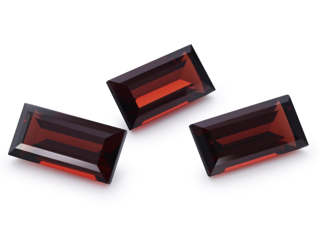 [GABS1005] Almandine Garnet 10x5mm Baguette 