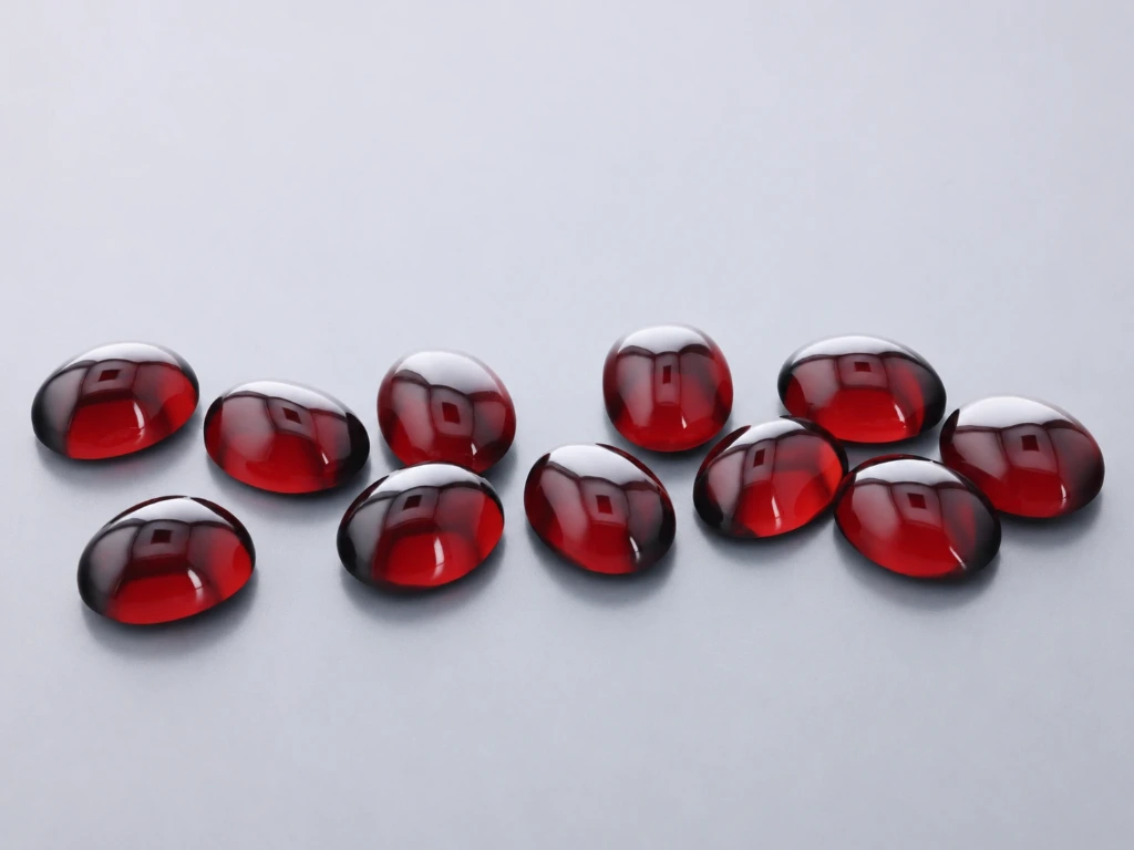 [GAVC0907] Almandine Garnet 9x7mm Oval Cabochon