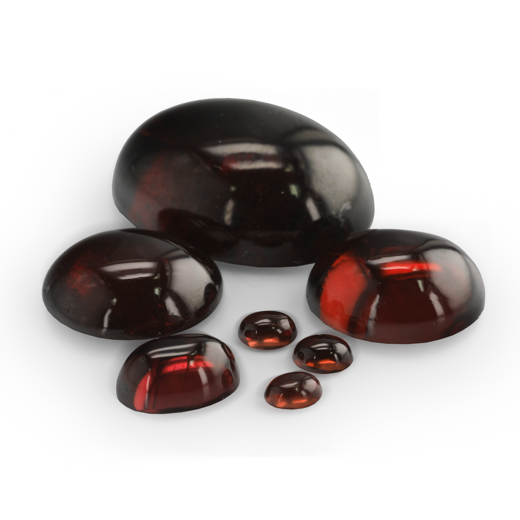 [GAVC1612] Almandine Garnet 16x12mm Oval Cabochon
