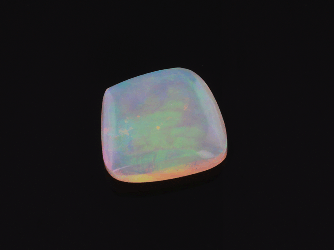 White Cliffs Crystal Opal 11.5x9.1mm Trapezium