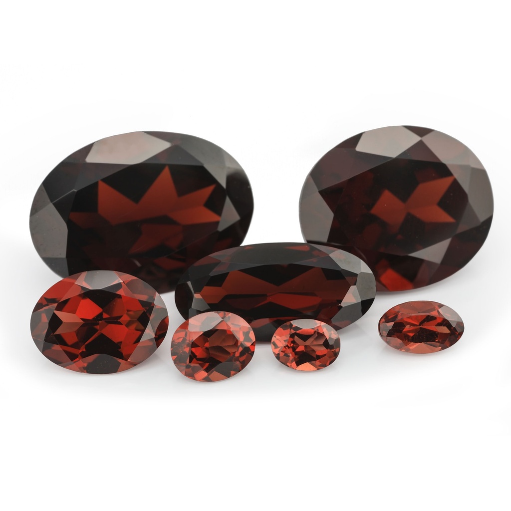 [GAVB0504] Almandine Garnet 5x4mm Oval
