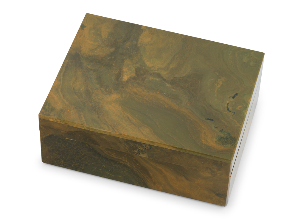 Ornamental Ocean Jasper 100x80mm Gem box