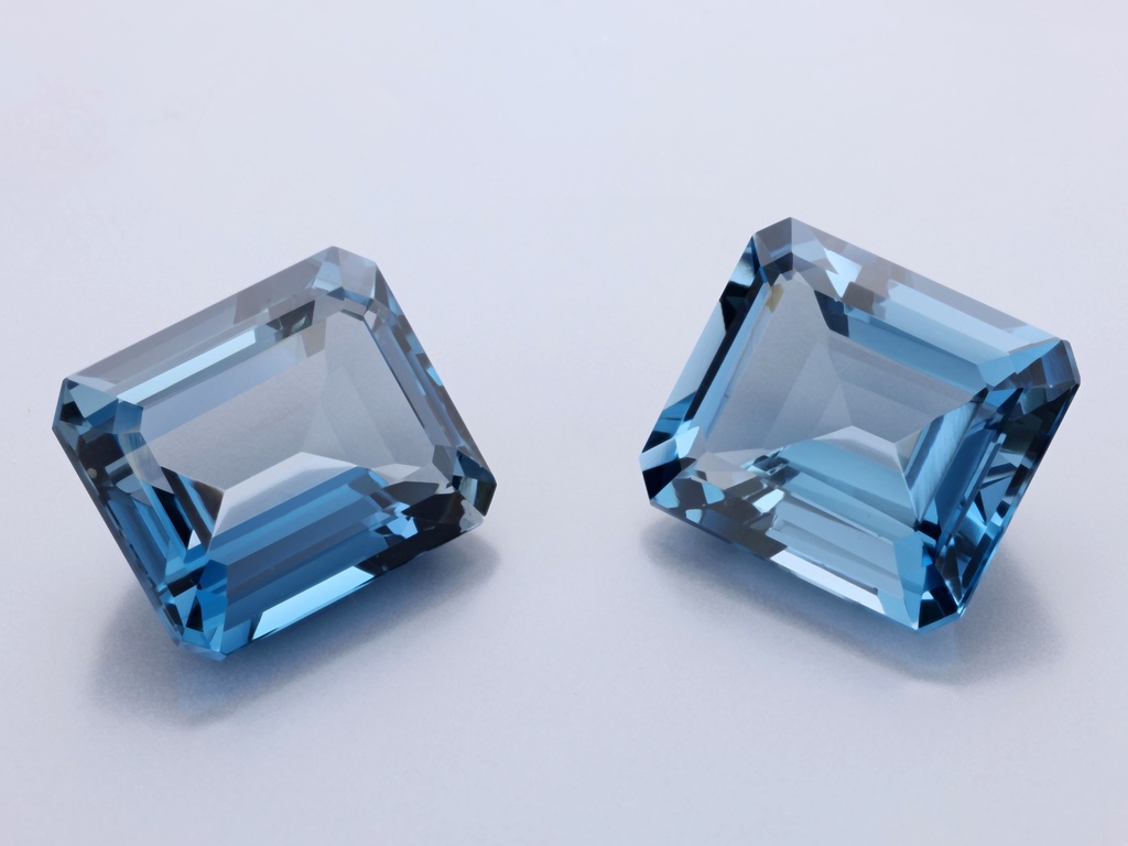 [TLOS1412] London Blue Topaz 14x12mm Emerald Cut
