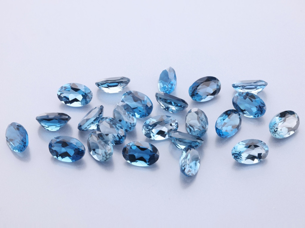 [TLVB0604] London Blue Topaz 6x4mm Oval 