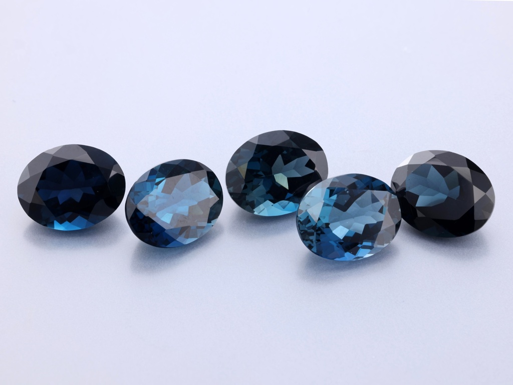 [TLVB1008] London Blue Topaz 10x8mm Oval 