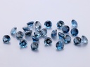 London Blue Topaz 3.25mm Round