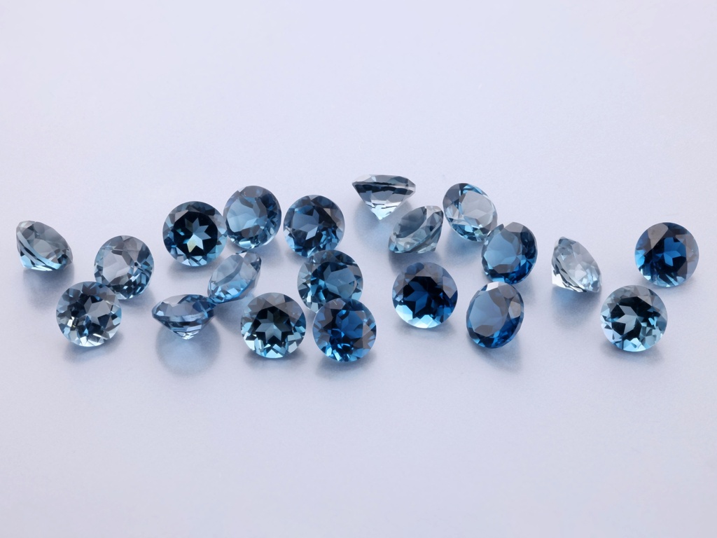 London Blue Topaz 4.50mm Round