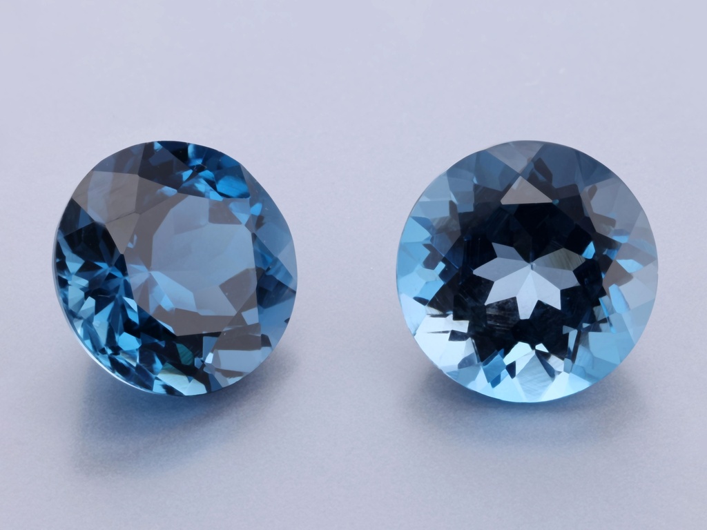 [TLRB1000] London Blue Topaz 10mm Round