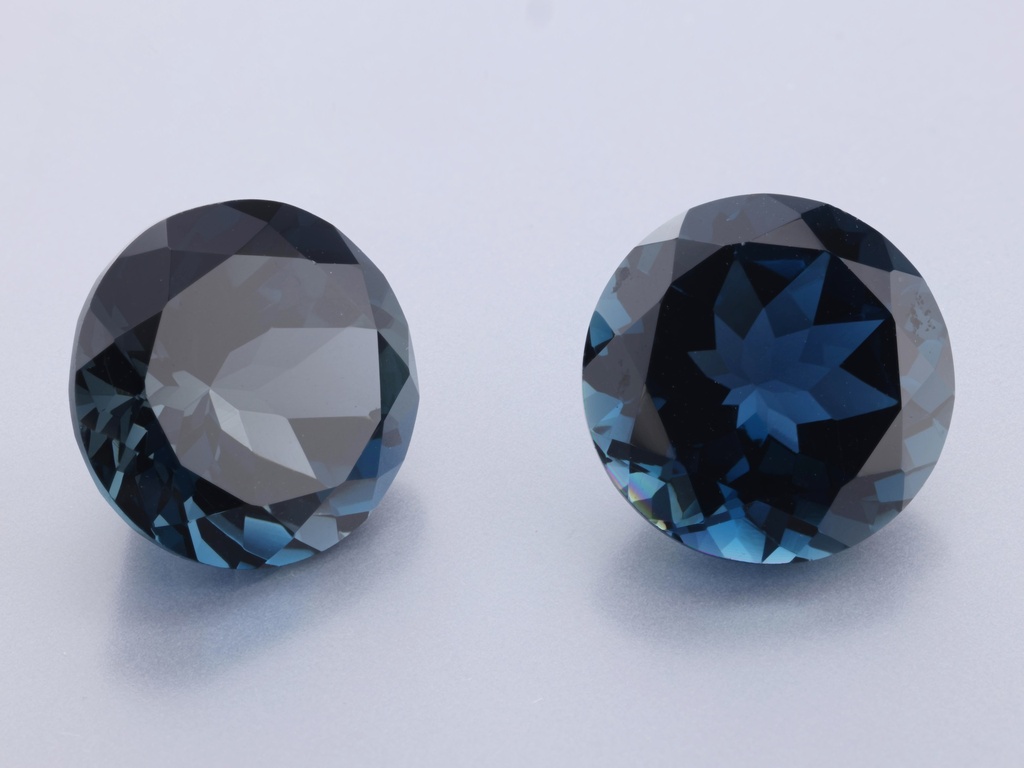 [TLRB1200] London Blue Topaz 12mm Round