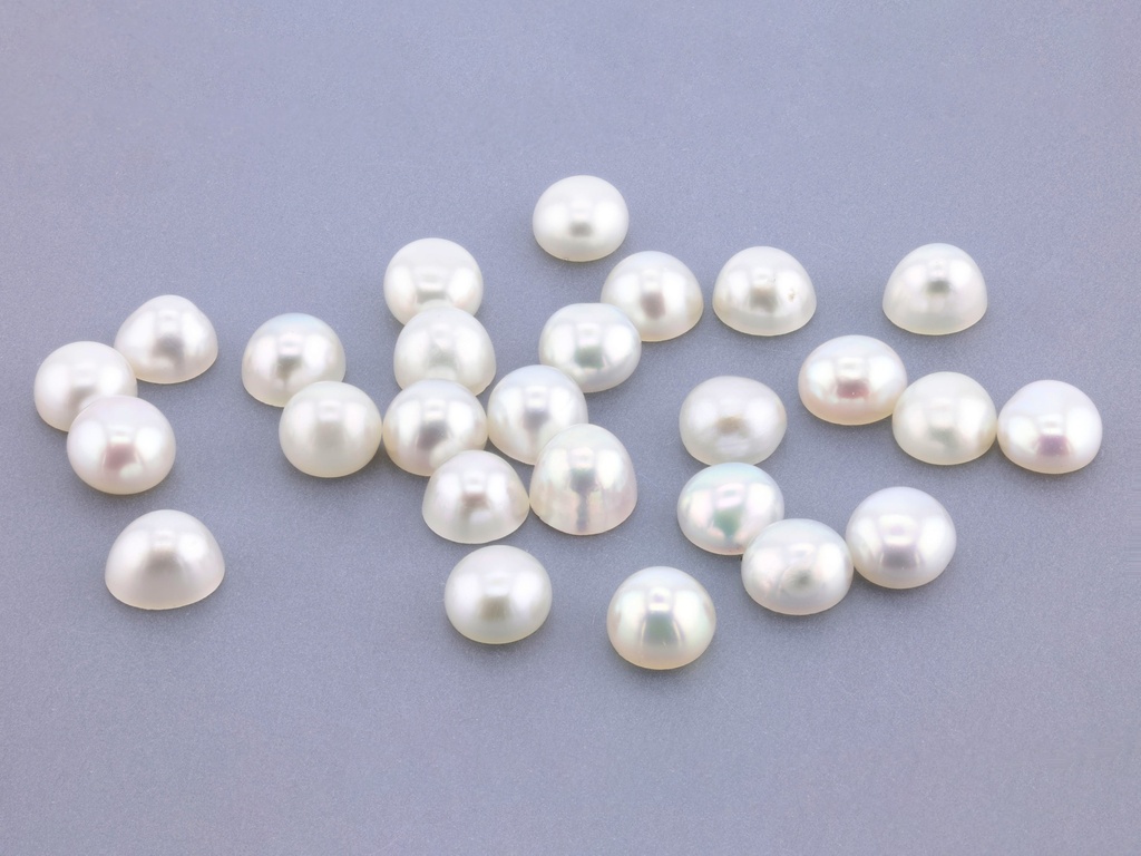 Natural Half Seed Pearls 3.50-3.75mm Round